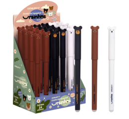 CANETA ESFER.GEL APAGAVEL 0.7 URSINHO C/24 97970